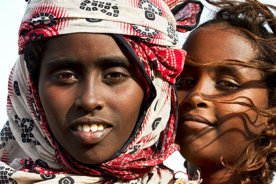  Afar girls from Ahmedela   Ethiopia